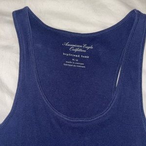 Women’s American Eagle Outfitters Navy Blue Tank Top
